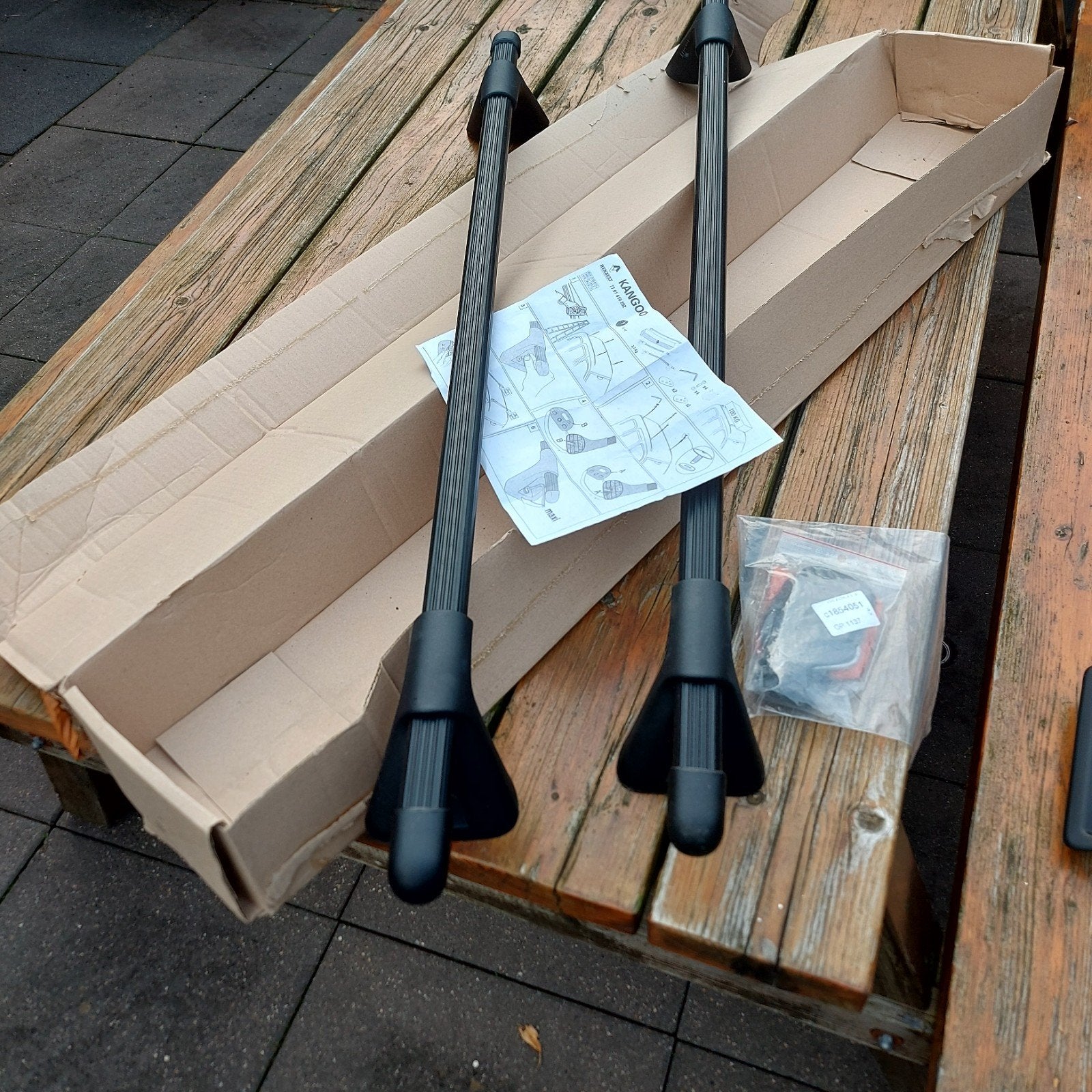 dakdragers renault kangoo, Ophalen, Gebruikt