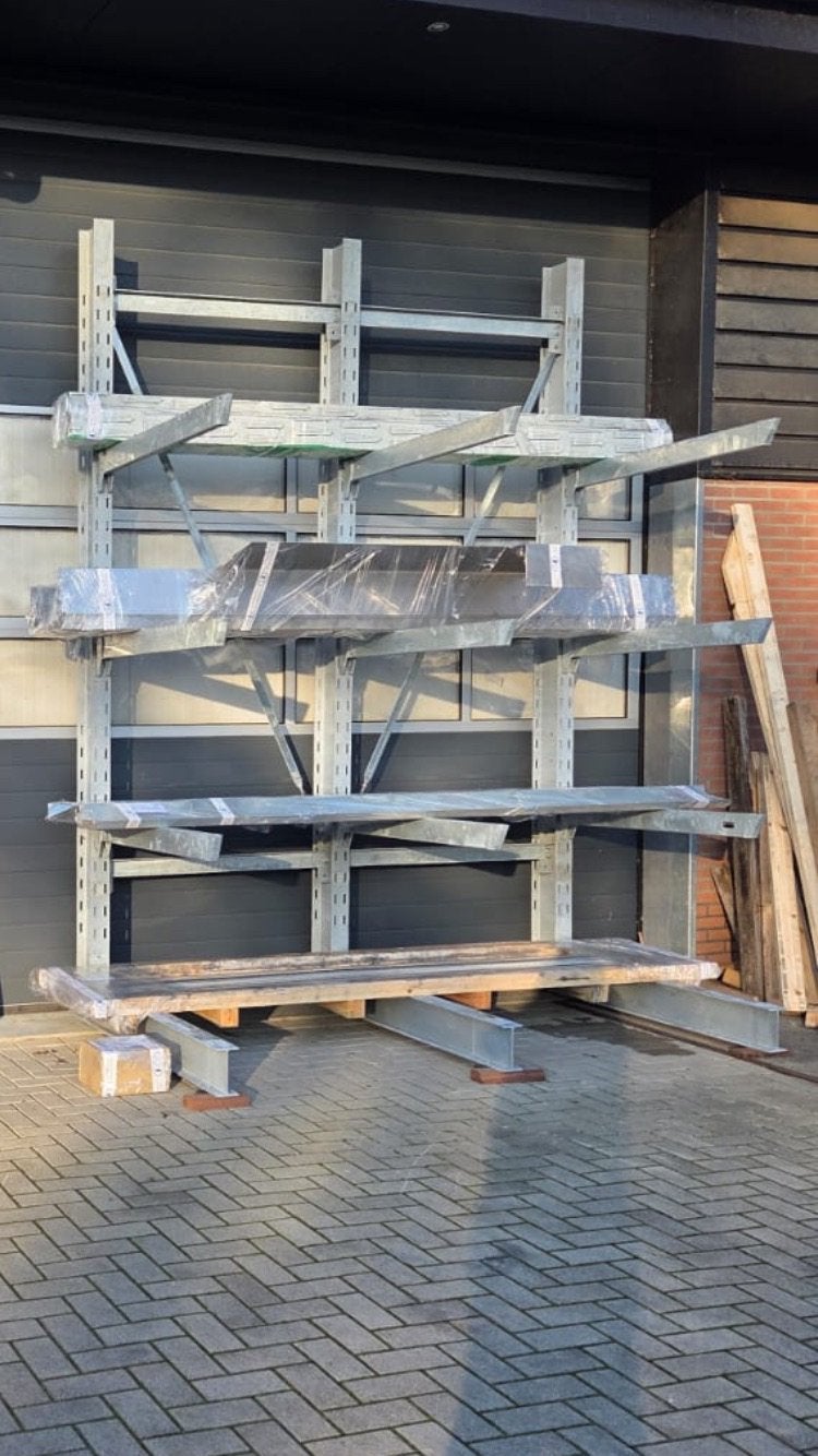 Draagarmstelling draagarm stelling, Ophalen