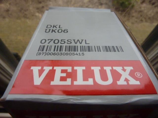 Nieuwe Velux verduisteringsgordijnen / DKL UK06 wit omlijst., Grijs, 100 tot 150 cm, Nieuw, Ophalen of Verzenden