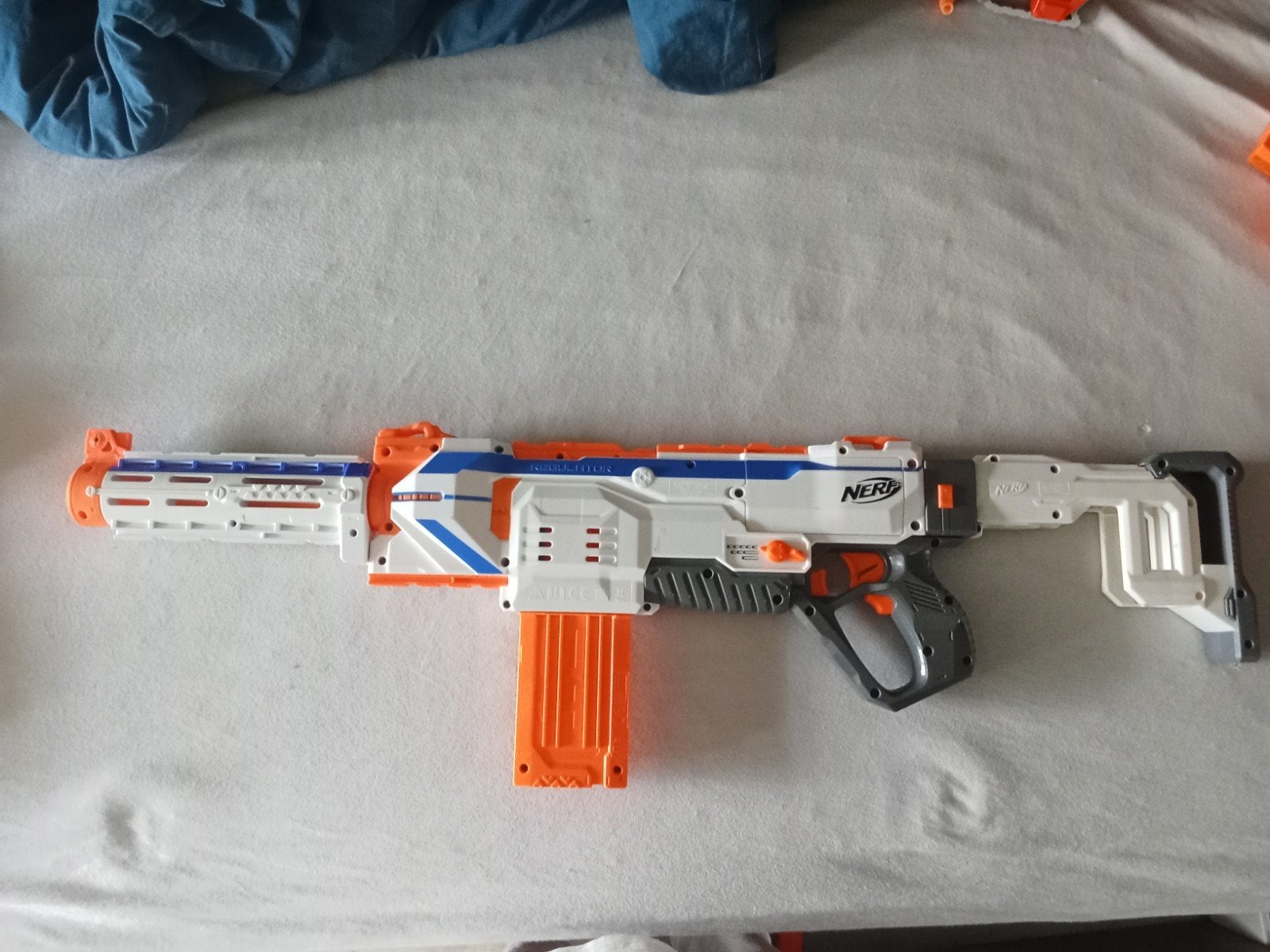 Nerf Modulus Regulator (2016) | Elektrisch, Kinderen en Baby's, Speelgoed | Buiten | Actiespeelgoed, Ophalen of Verzenden, Gebruikt