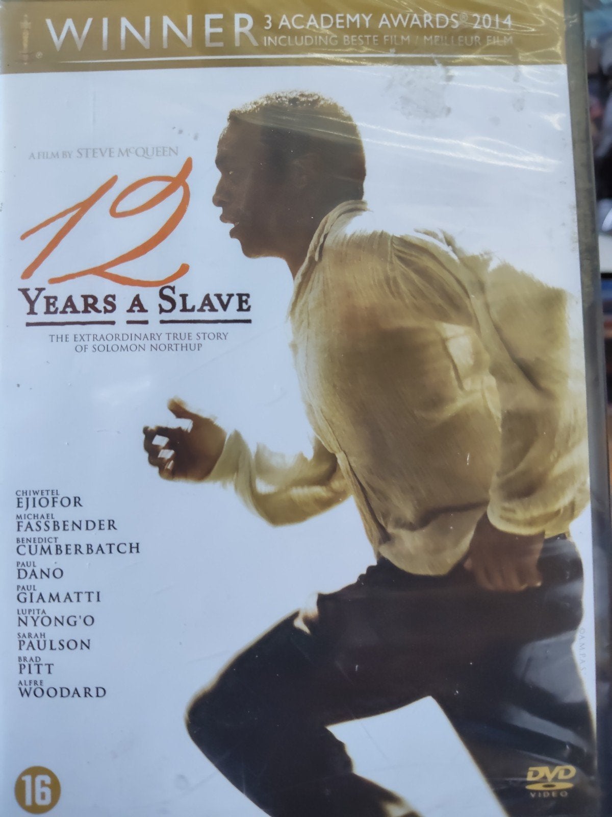 12 Years a Slave Dvd NL NIEUW- Oscarwinnend Historisch Drama, Engels, Historisch of Kostuumdrama, Inclusief doosje, Ophalen of Verzenden