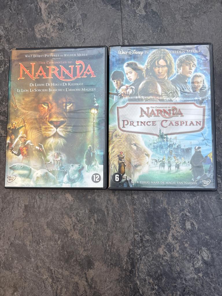 Narnia: De Leeuw, de Heks en de Kleerkast & Prins Caspian DV, Avontuur, Ophalen of Verzenden, Zo goed als nieuw, Film