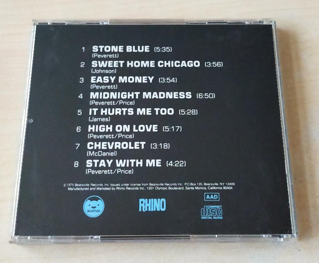 Foghat - Stone Blue CD 1975/19??, Cd's en Dvd's, Ophalen of Verzenden, Gebruikt