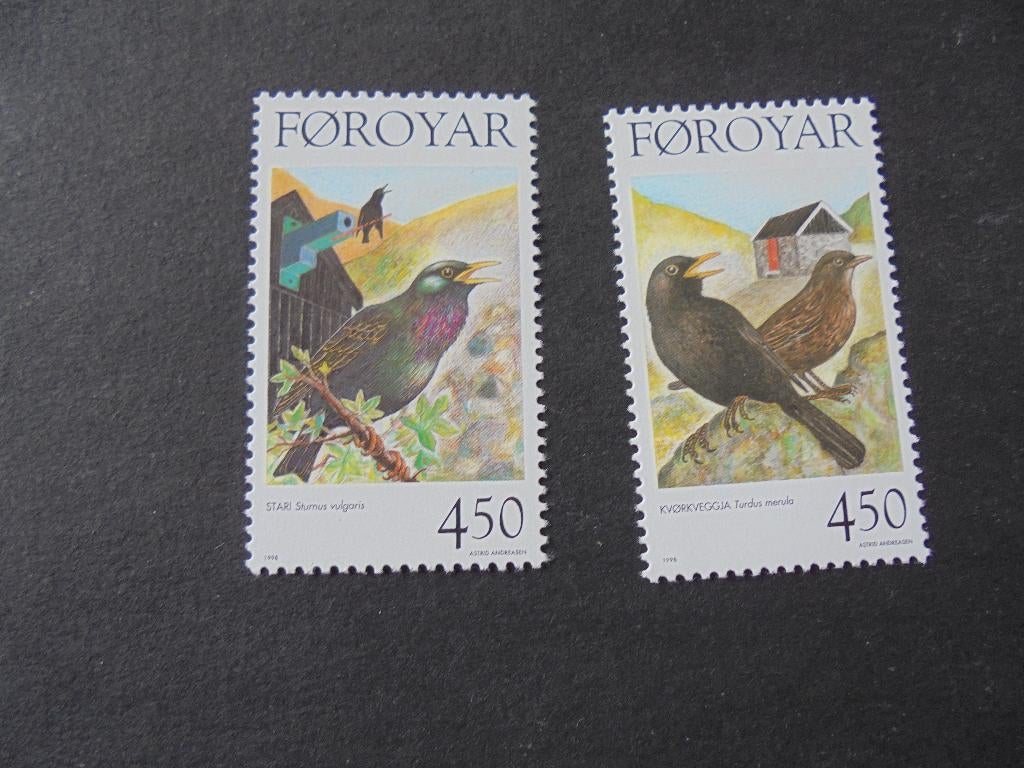 Faroer Mi:332/333 postfris, Verzenden, Noorwegen, Postfris