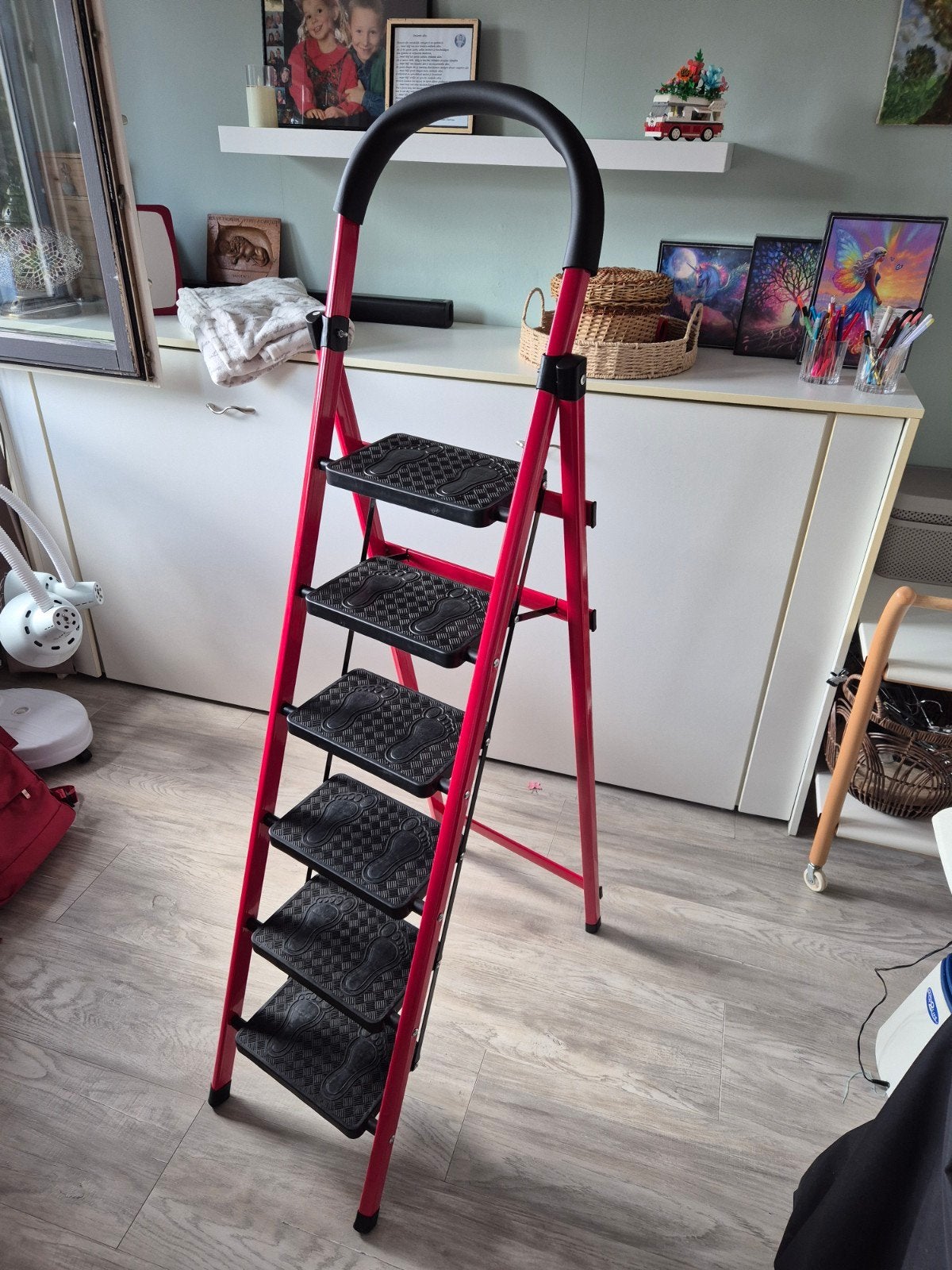 huishoudtrap (nieuw), Doe-het-zelf en Verbouw, Ladders en Trappen, Ophalen of Verzenden, Nieuw, Minder dan 2 meter