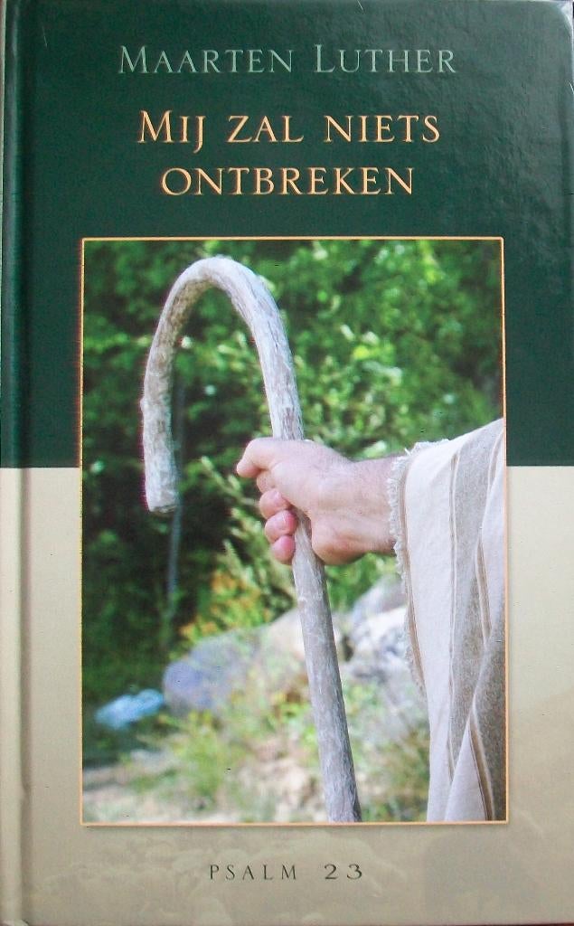 dr. Maarten Luther - Mij zal niets ontbreken - Psalm 23, Ophalen of Verzenden, Zo goed als nieuw, Christendom | Katholiek