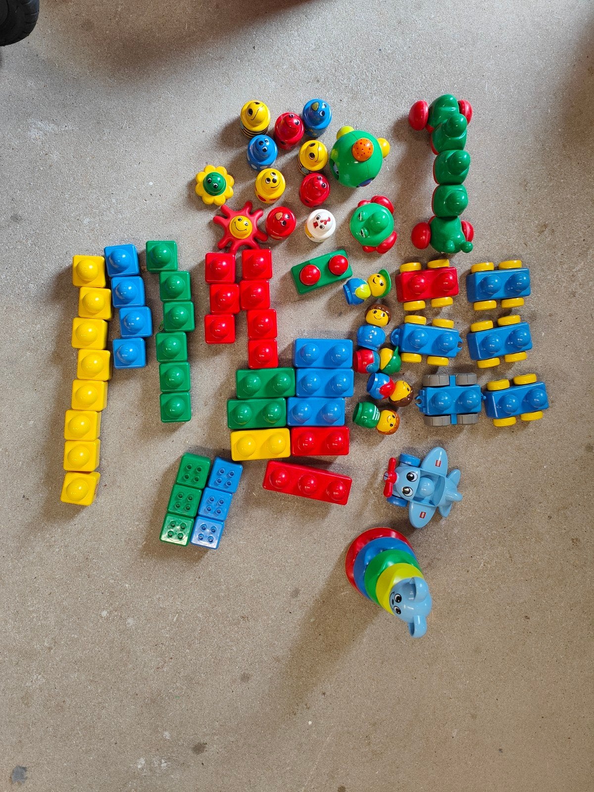 Lego primo, Ophalen