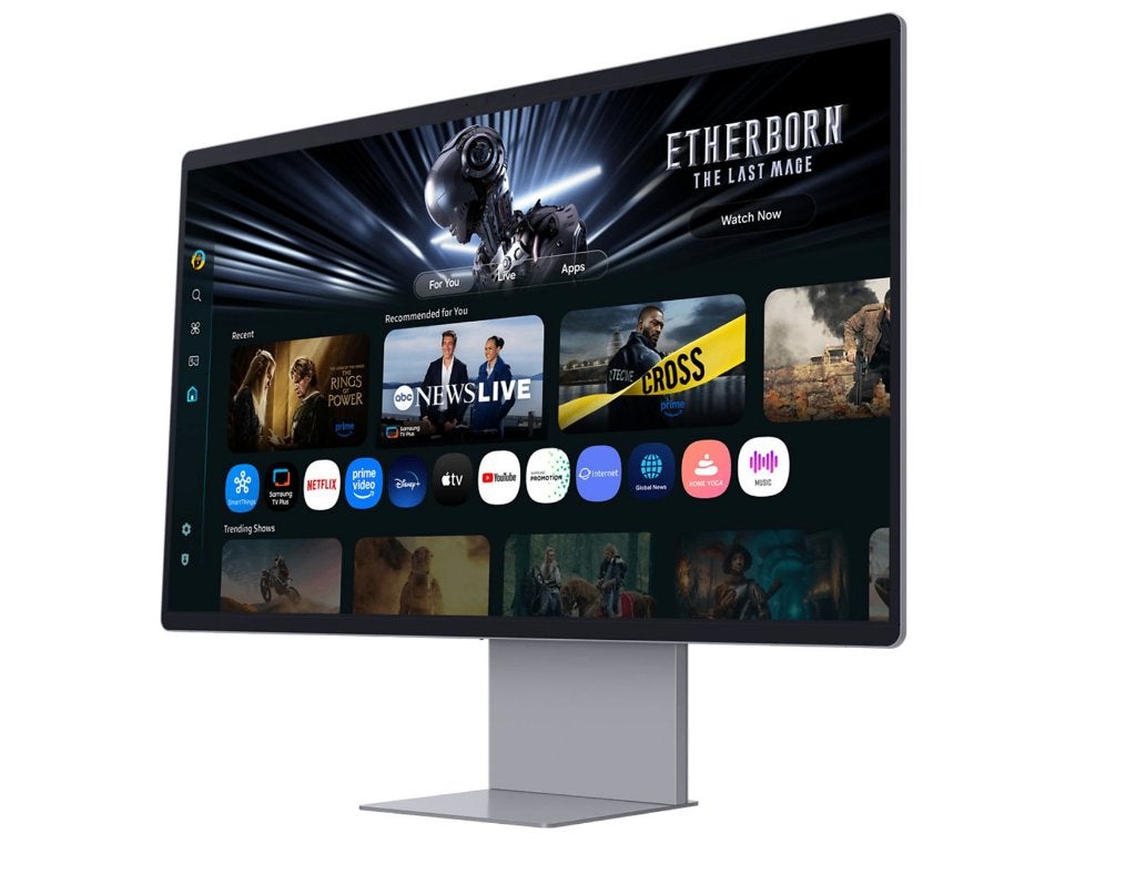 SAMSUNG OLED NIEUWSTE Smart Monitor M9 M90SF 4K Vision AI, Computers en Software, Monitoren, Ophalen, Minder dan 1 ms, Ingebouwde camera
