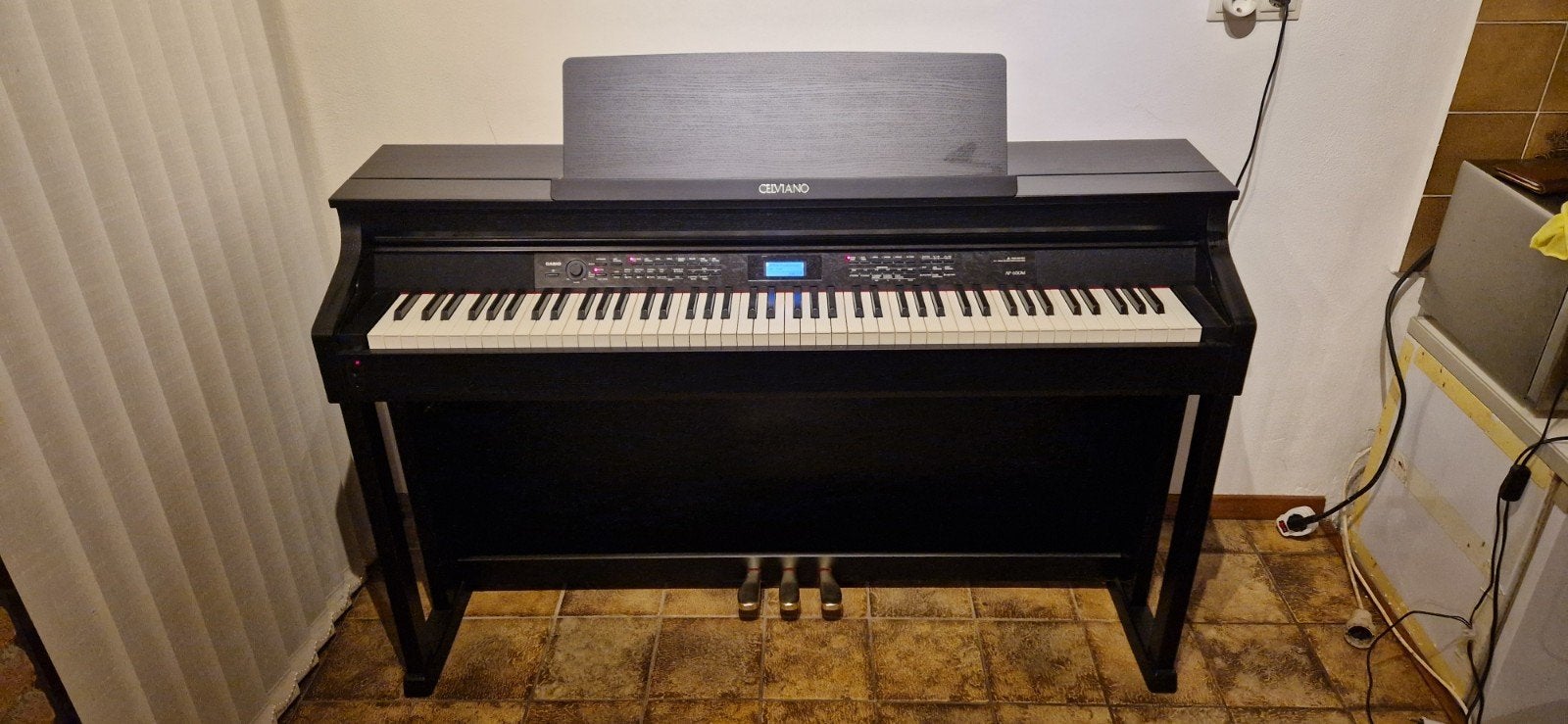 Casio Celviano AP-650m, Ophalen, Gebruikt, Zwart, Digitaal