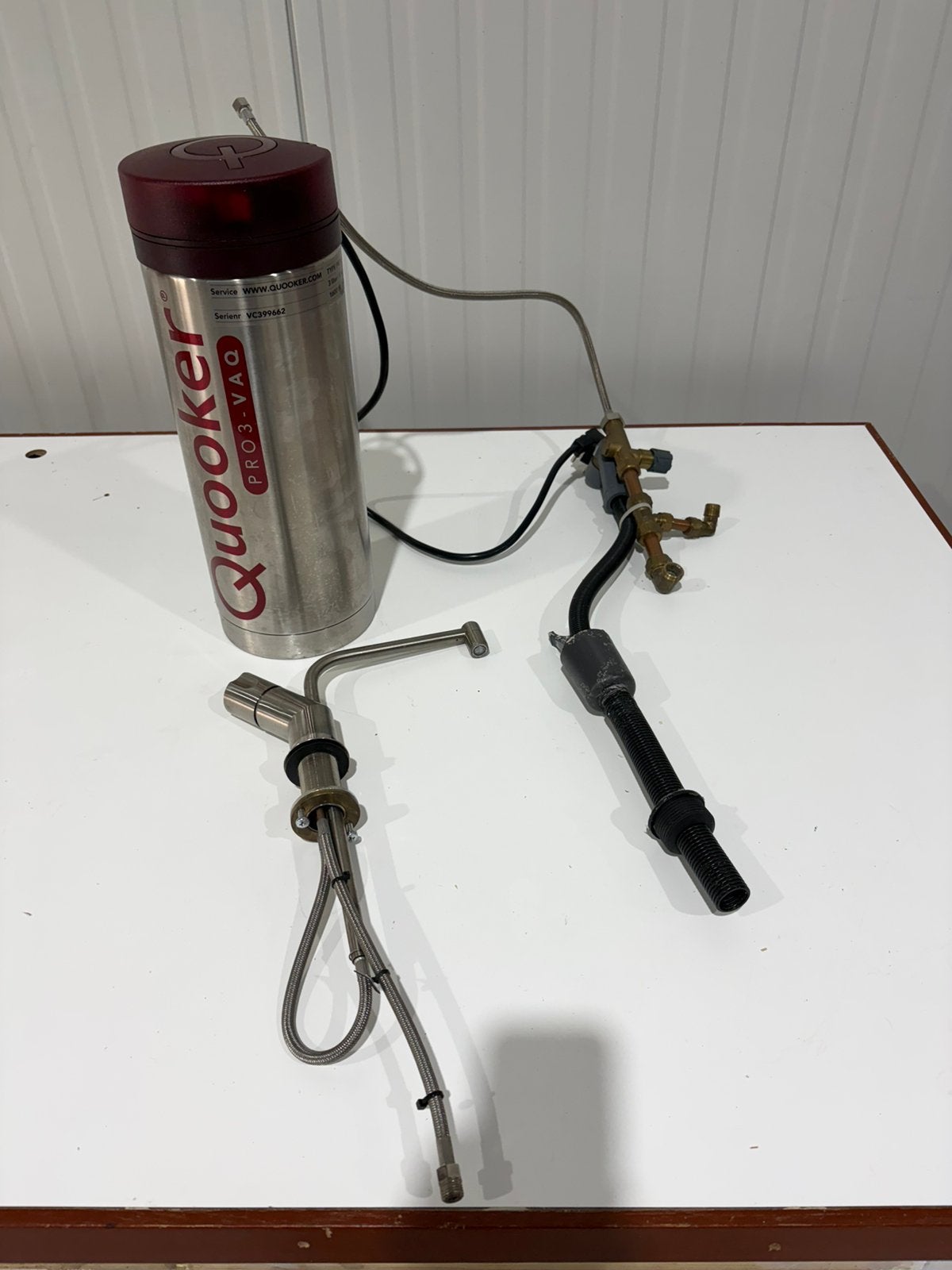 Quooker pro 3, Aardgas, Zo goed als nieuw, Minder dan 20 liter, Boiler