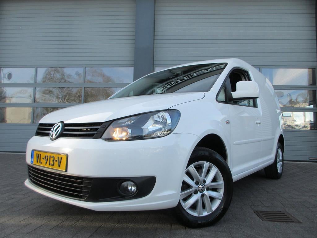 Volkswagen Caddy 1.6 TDI airco navigatie, Auto's, Bestelauto's, Euro 5, Gebruikt, 4 cilinders, Volkswagen