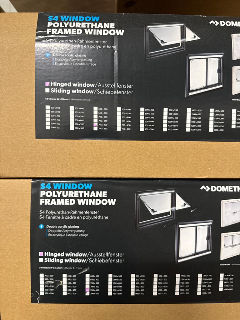 Dometic S4 Klapraam Compleet met Hor en Verduistering, Ophalen, Nieuw