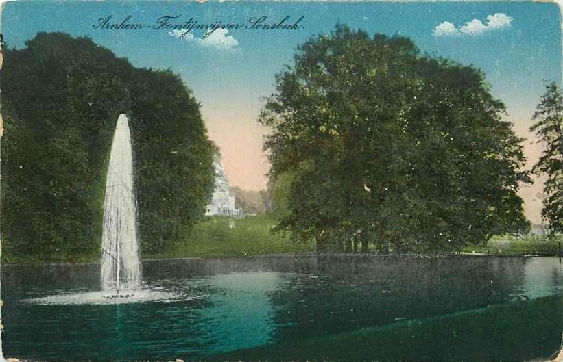 377-566-015 Arnhem Fonteinvijver Sonsbeek, Verzenden, Voor 1920, Gelderland