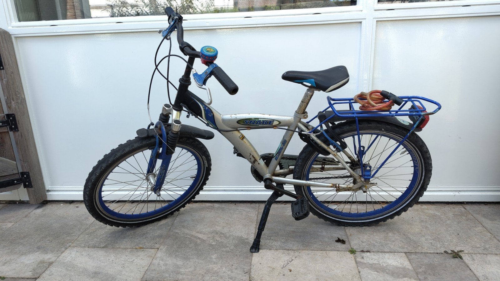 Batavus Snake jongensfiets 22 inch, Ophalen, 22 inch, Gebruikt, Velgrem