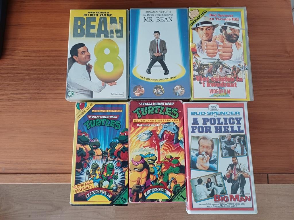 VHS Videobanden, Alle leeftijden, Ophalen of Verzenden, Gebruikt, Overige genres