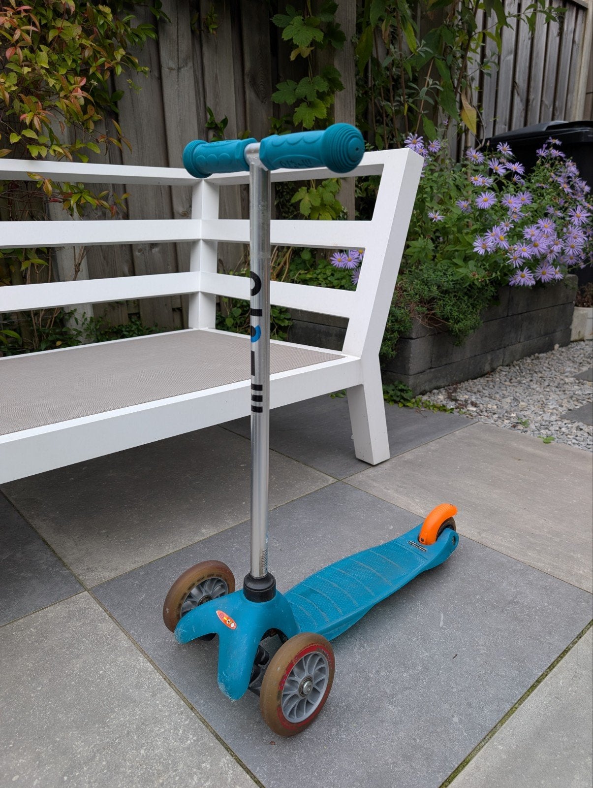 Mini Micro Step Classic Aqua - Veel gebruikt, Ophalen, Gebruikt, Gewone step, Micro