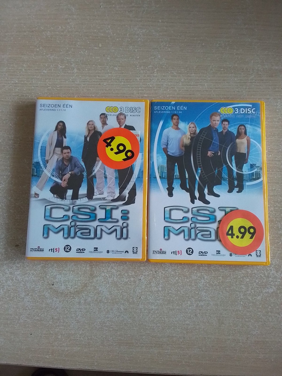 Serie CSI Miami seizoen 1, Cd's en Dvd's, Dvd's | Tv en Series, Engels, Seizoen 1, Nederlands, Ophalen of Verzenden