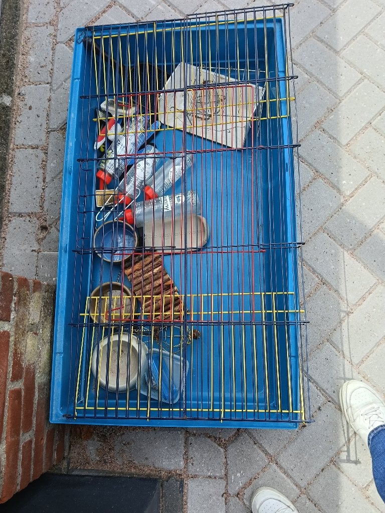 Konijnenhok, Ophalen, Gebruikt