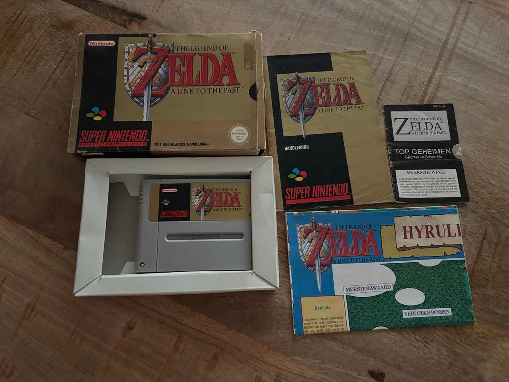 Zelda A Link to the Past cib, Avontuur en Actie, Gebruikt, 1 speler, Ophalen of Verzenden