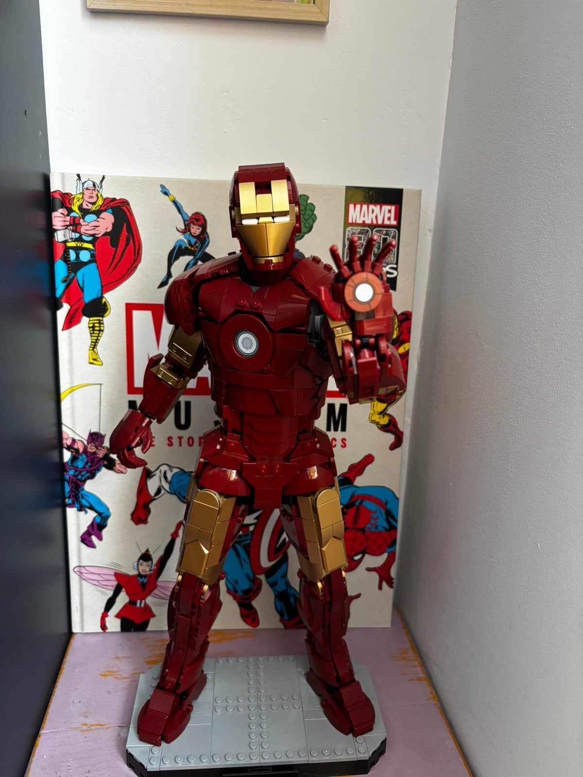 Lego Iron Man, Marvel, Lego, Ophalen of Verzenden, Zo goed als nieuw