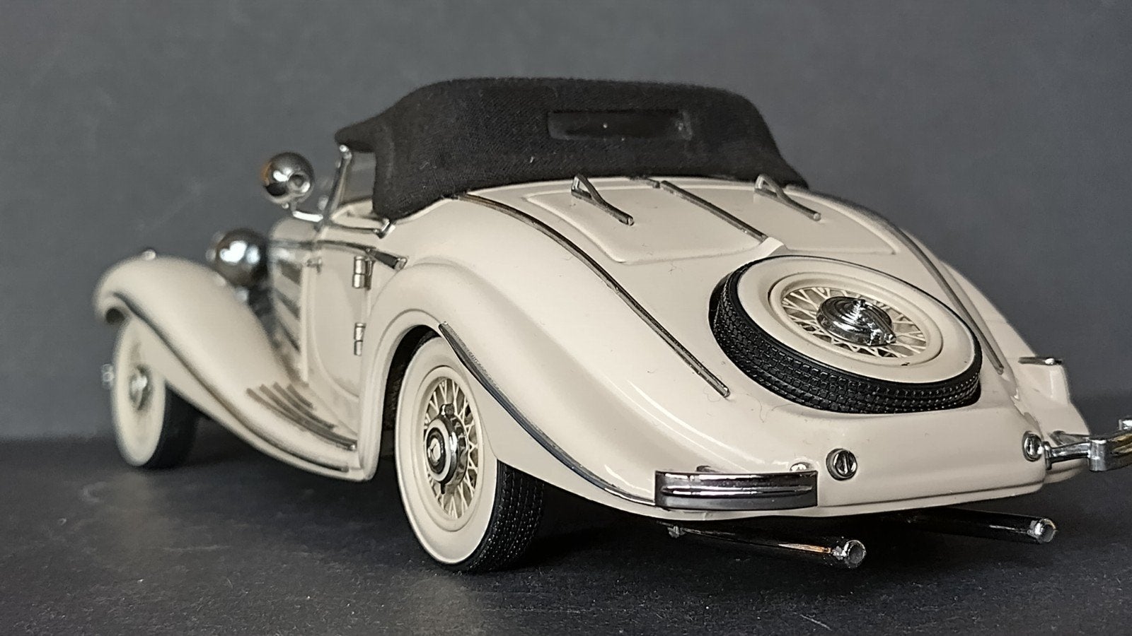 Mercedes Benz 500 K Roadster 1:24 CMC Germany Pol, Overige merken, Auto, Verzenden, .