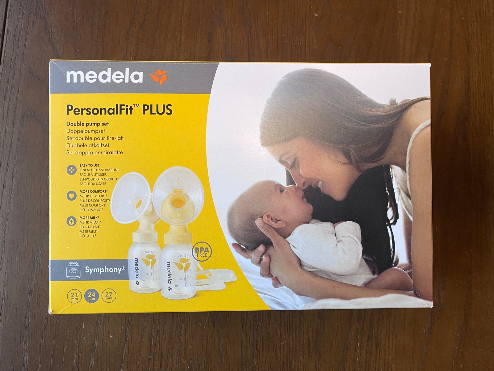 Medela PersonalFit Plus (24 mm) voor Symphony, Ophalen, Medela, Borstkolf, Zo goed als nieuw