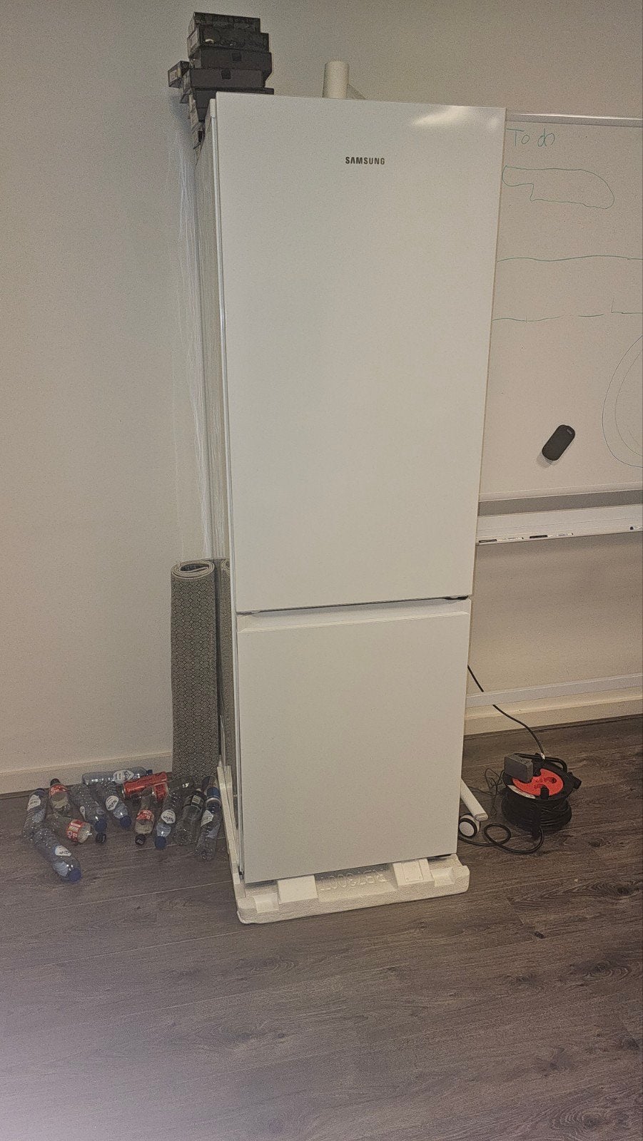 Samsung RB34C605CWW Koel-vriescombinatie - Zo goed als nieuw, Witgoed en Apparatuur, Koelkasten en IJskasten, Ophalen, 200 liter of meer