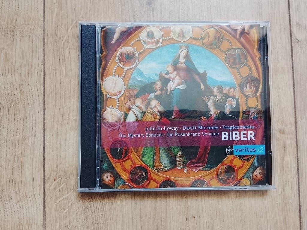 Biber Mystery Sonatas Holloway Moroney Virgin 2 cd's, Kamermuziek, Boxset, Ophalen of Verzenden, Zo goed als nieuw