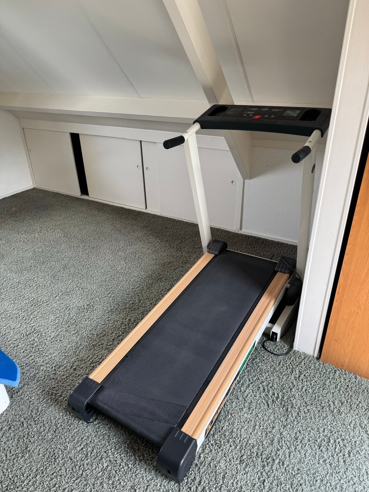 Dunlop Treadmill 3005 Loopband Inklapbaar, Ophalen, Gebruikt, Metaal, Loopband