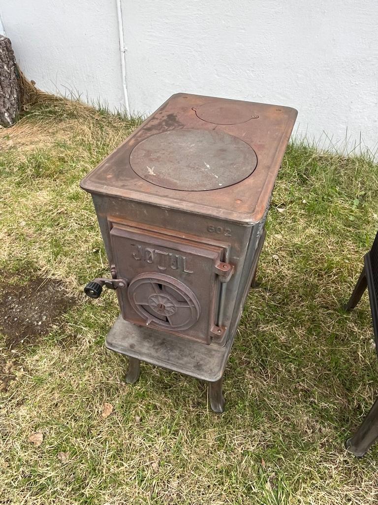 Jotul 602 in zeer goede staat, Ophalen, Houtkachel, Zo goed als nieuw, Vrijstaand