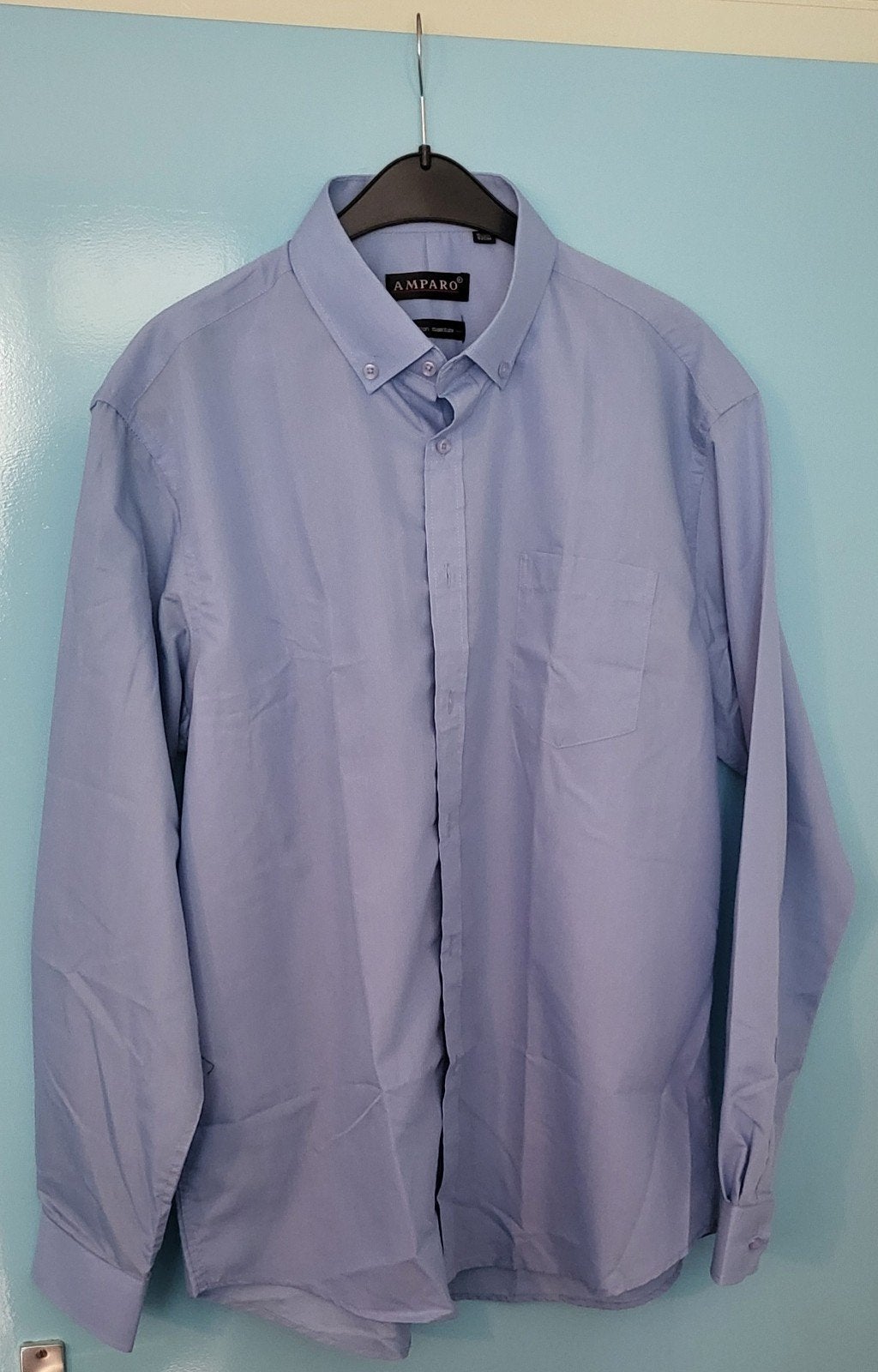 Amparo Overhemd Heren, Verzenden, Nieuw, Blauw