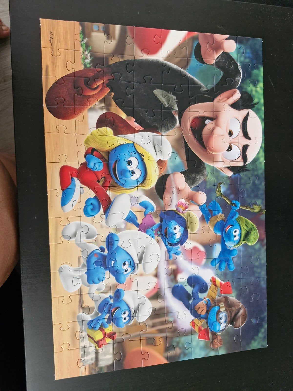 Trefl Smurfen Legpuzzel 100 Stukjes, Kinderen en Baby's, Ophalen, Meer dan 50 stukjes, Zo goed als nieuw, 6 jaar of ouder