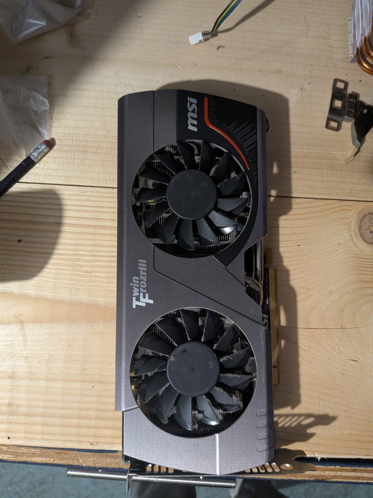MSI N570GTX Twin Frozr III videokaart, Computers en Software, Ophalen, Gebruikt, PCI-Express 2, GDDR5