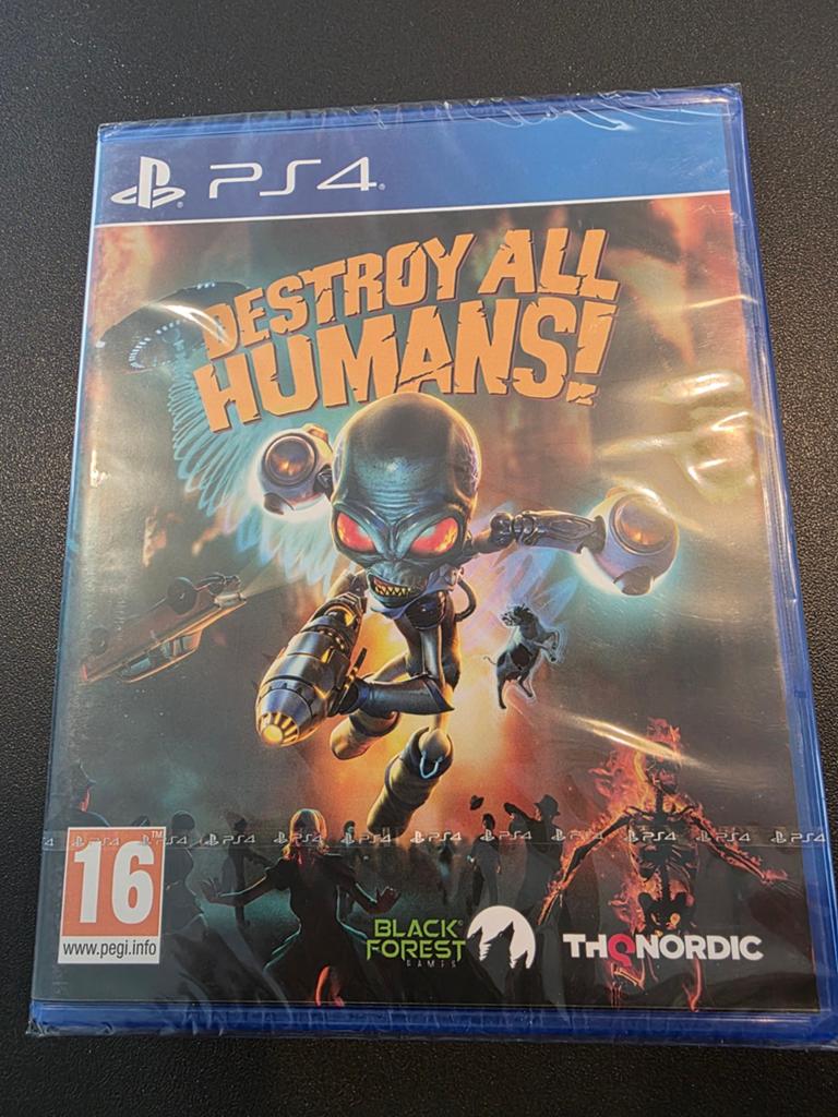Destroy all humans! PlayStation 4. Lees info!!, Spelcomputers en Games, Avontuur en Actie, Vanaf 18 jaar, 1 speler, Ophalen of Verzenden