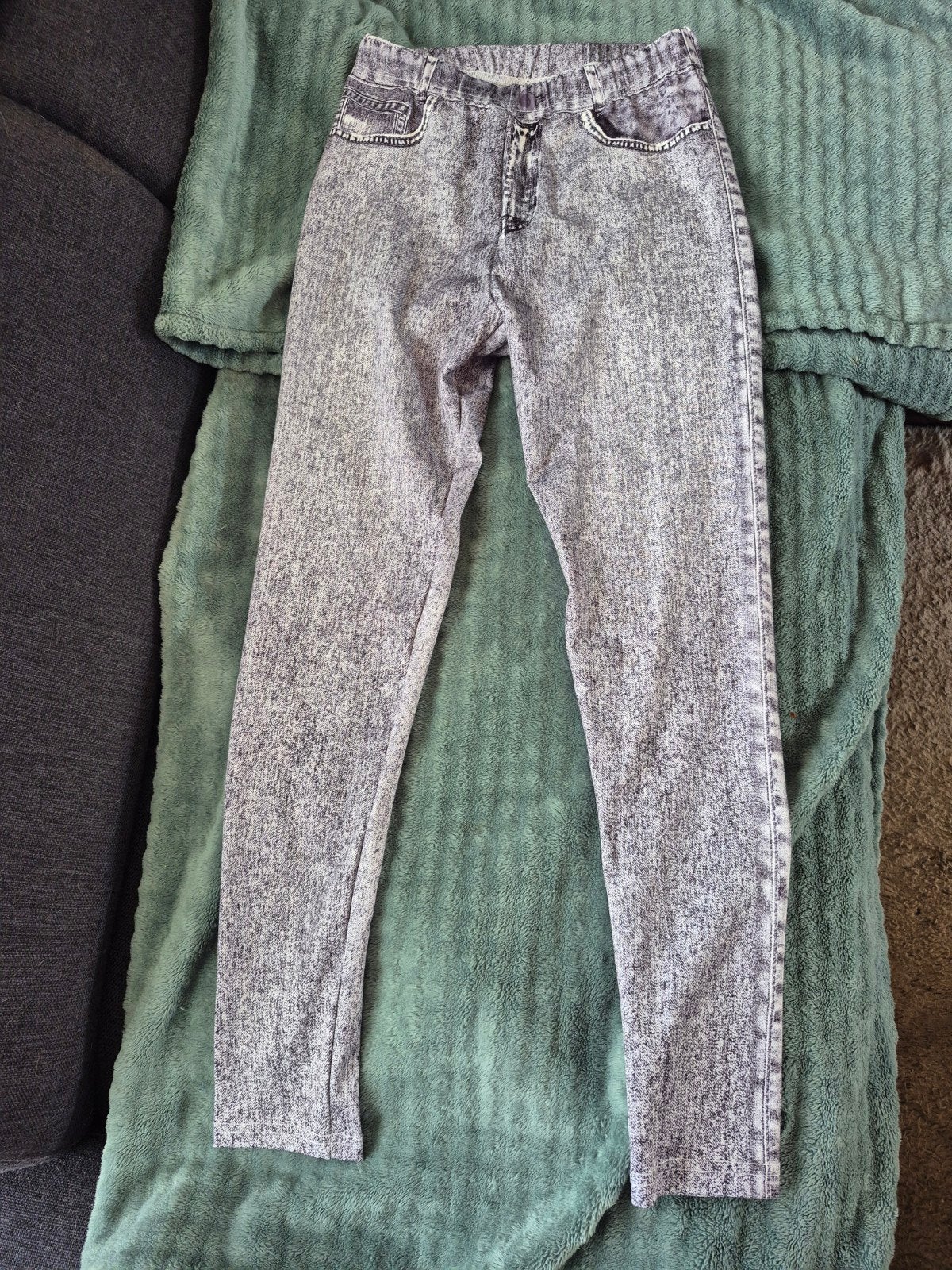 Nieuwe acid wash jeans/legging maat M, Maat 38/40 (M), Nieuw, Ophalen of Verzenden, Onbekend