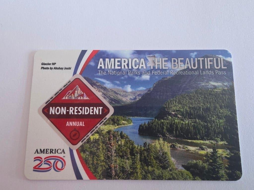 America the beautiful pas, Drie personen of meer, Ticket of Toegangskaart