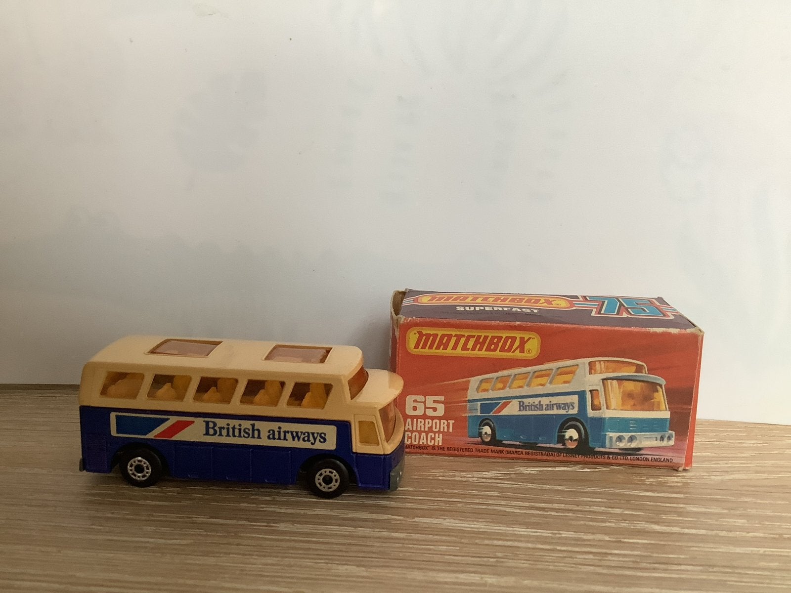 Matchbox Superfast 65 British Airways Airport Coach, Ophalen of Verzenden, Zo goed als nieuw