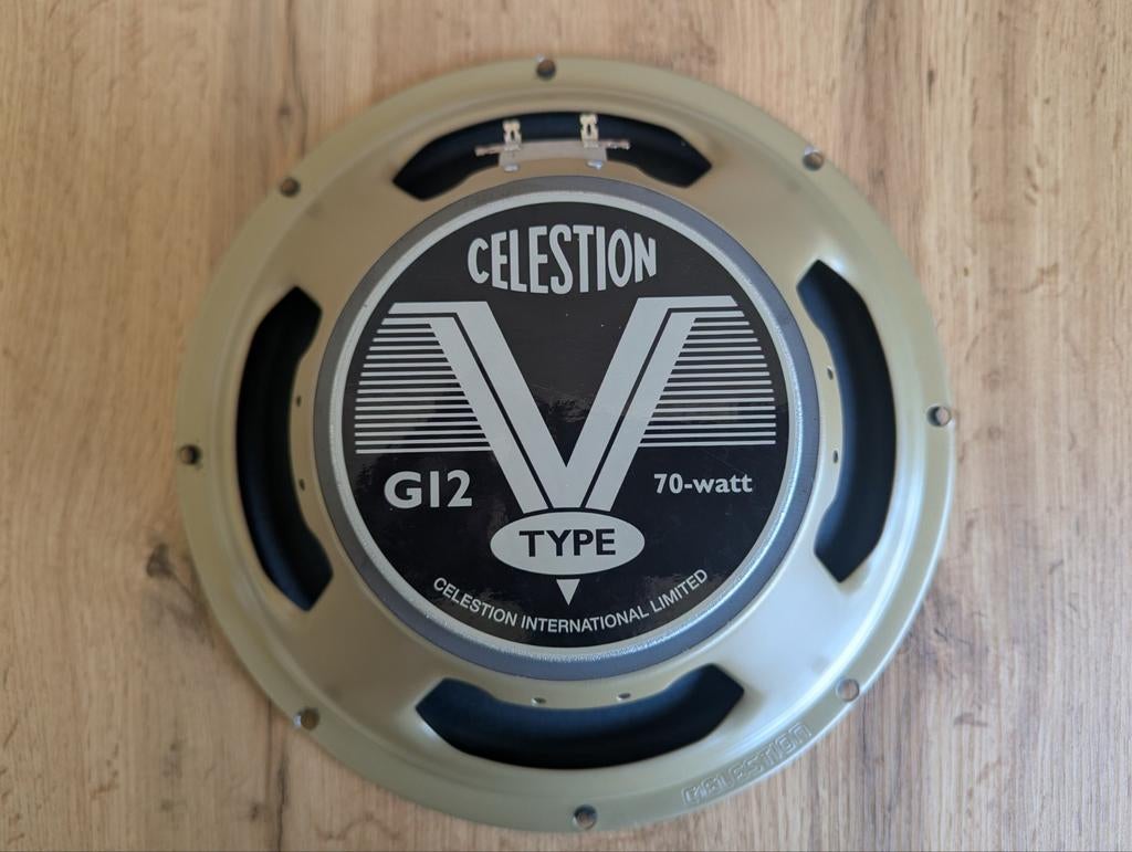 Celestion G12 V-Type 8 Ohm, Audio, Tv en Foto, Luidsprekers, Zo goed als nieuw, Overige typen, 60 tot 120 watt, Overige merken