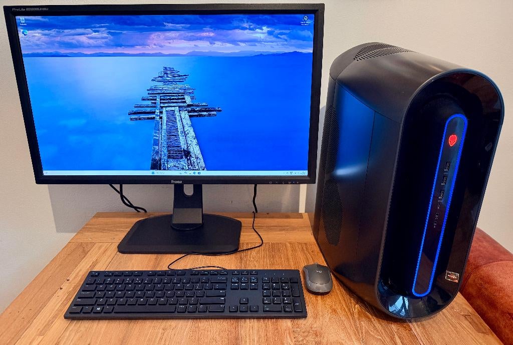 Alienware Aurora R10 en 4K monitor gamesysteem, Computers en Software, Desktop Pc's, 32 GB, Alienware, Zo goed als nieuw, 2 TB