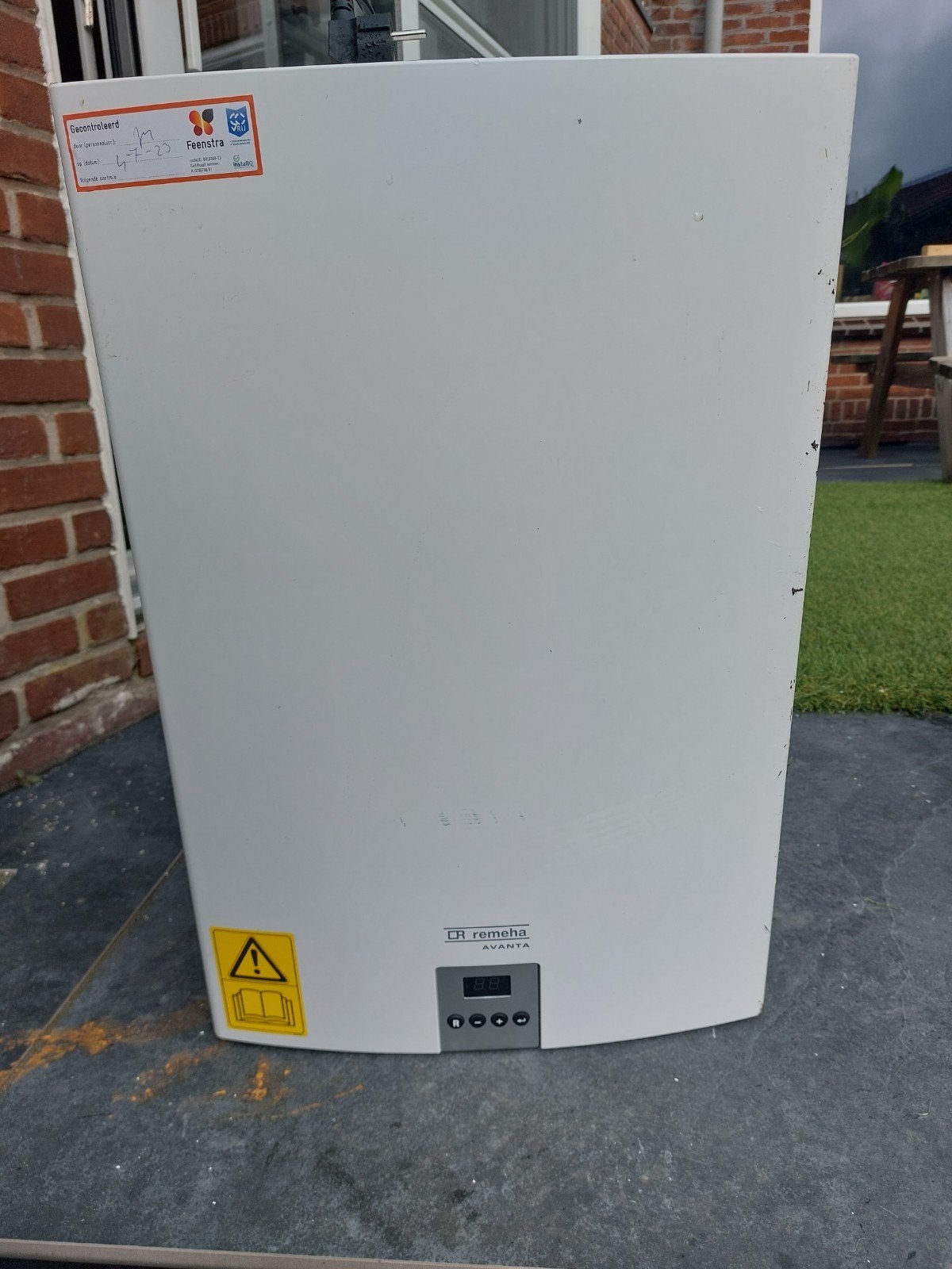 Remeha Avanta 28c CV-ketel - Zo goed als nieuw, Ophalen, Hoog rendement (Hr), Cv-ketel of Combi-ketel, Minder dan 60 cm