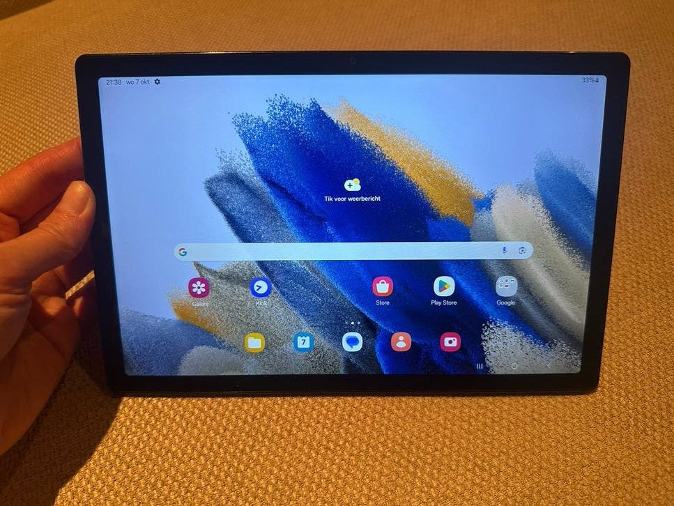 Samsung Galaxy Tab A8 10.5" (2021) 64GB Wi-Fi Zwart, 10 inch, Ophalen of Verzenden, Zo goed als nieuw, 64 GB