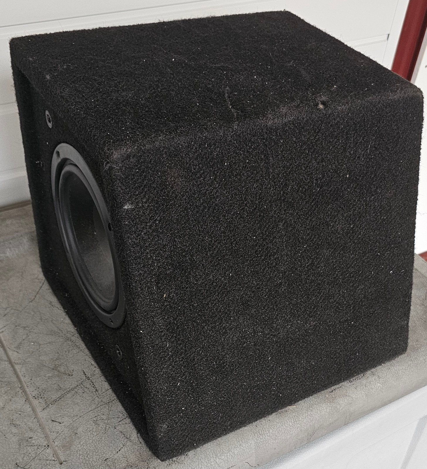 Helix subwoofer PP7E  voor in de auto zonder kabel., Ophalen, Gebruikt