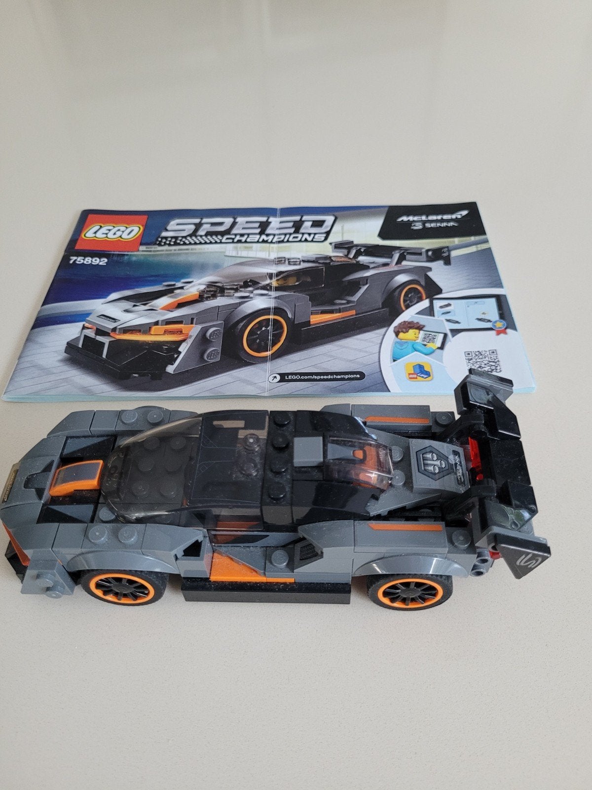 Lego Speed Champions 75892, Lego, Zo goed als nieuw, Inclusief instructies, Complete set