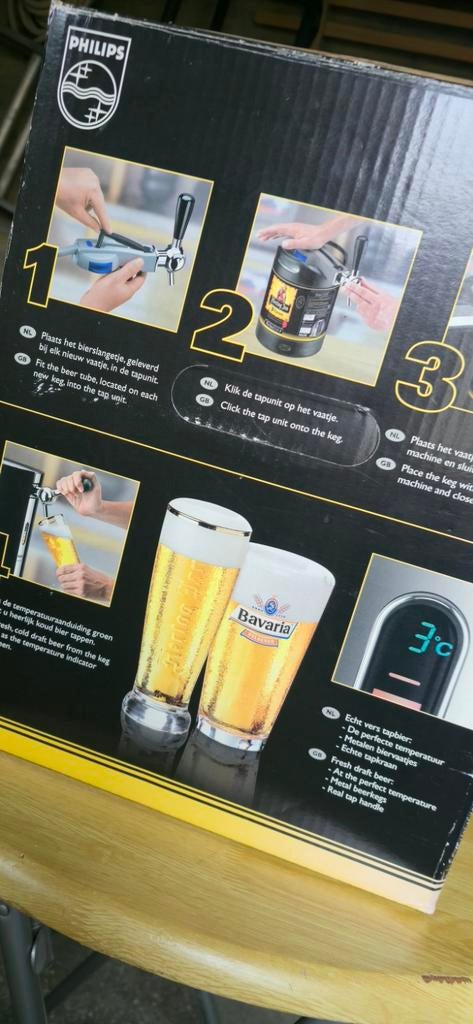 Philips PerfectDraft thuistap nieuw, Ophalen of Verzenden, Nieuw, Philips