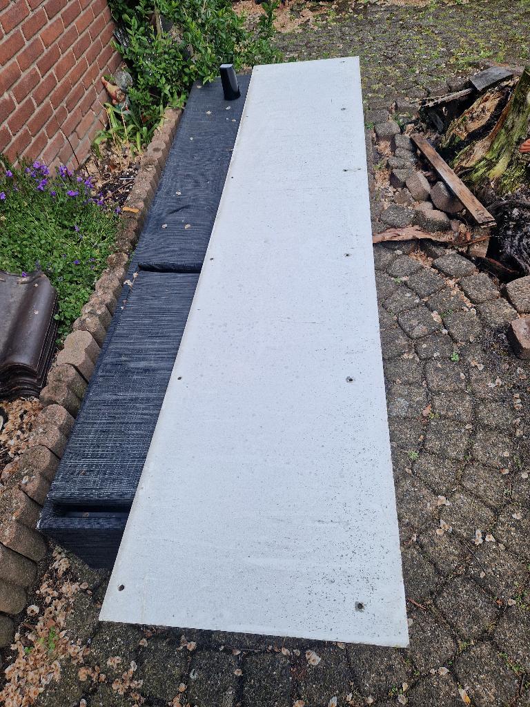 Trespa, Doe-het-zelf en Verbouw, Platen en Panelen, Ophalen, Gebruikt, HPL, Minder dan 20 mm