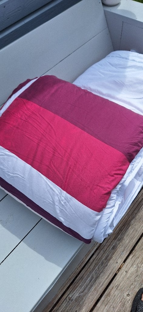 Nieuw lits jumeaux 4 seizoenendekbed incl dekbedovertrek, Overige maten, Wit, Nieuw, Ophalen of Verzenden