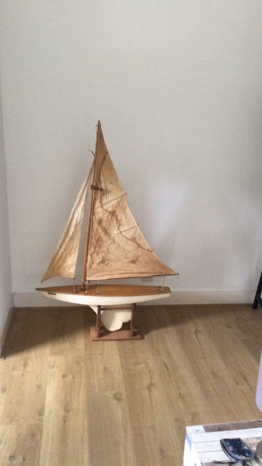 Model zeilboot - opknapper - voor de liefhebber, Ophalen, Gebruikt