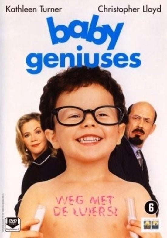 DVD BABY GENIUSES KATHLEEN TURNER CHRISTOPHER LLOYD, Verzenden, Alle leeftijden, Zo goed als nieuw, Komedie