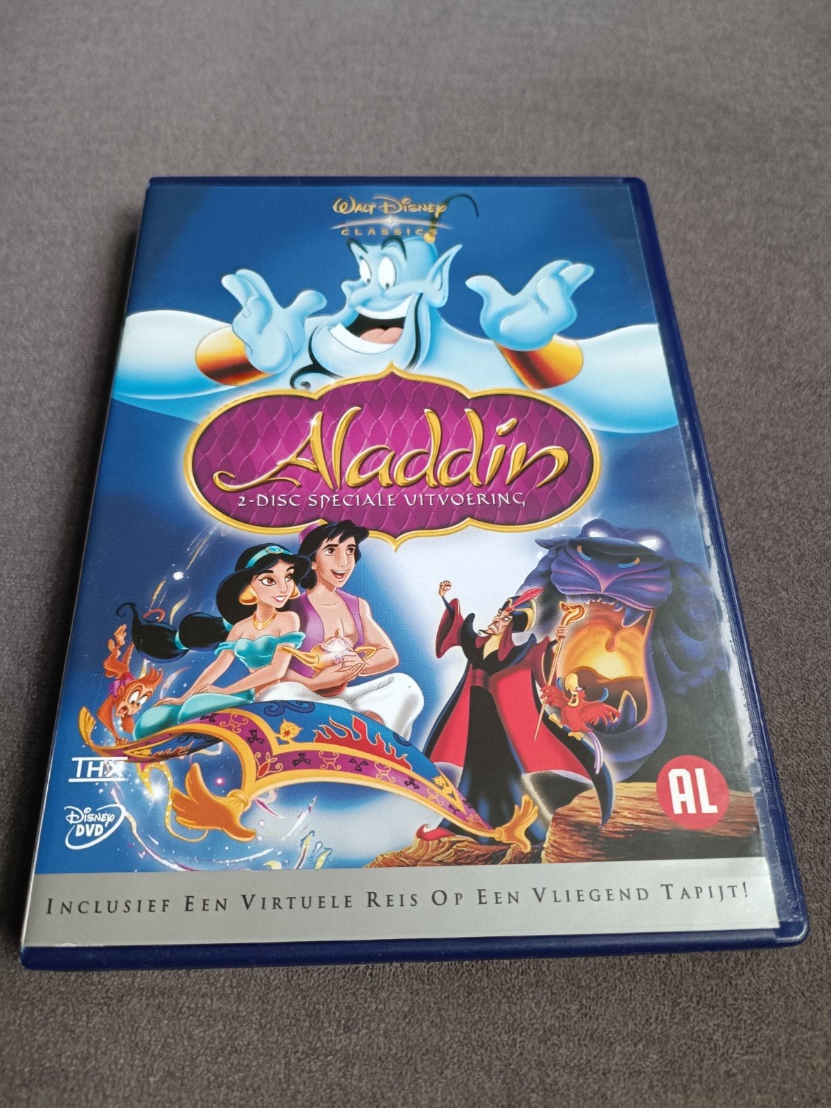Aladdin - dvd, Alle leeftijden, Ophalen of Verzenden, Zo goed als nieuw, Europees