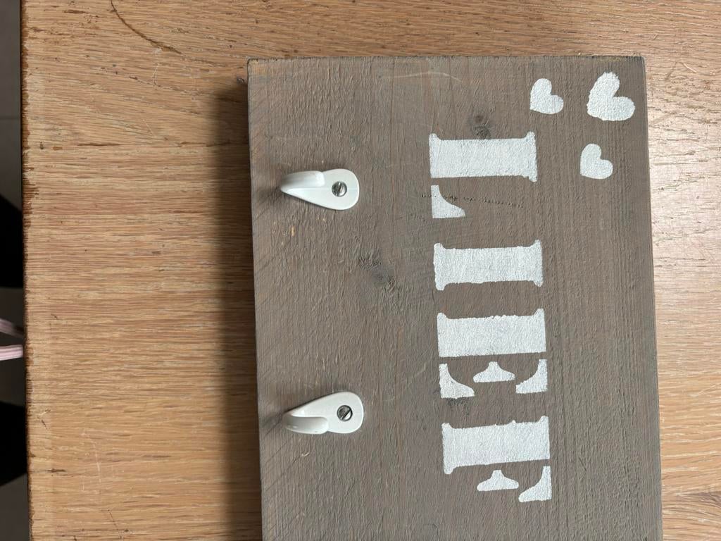 Kinderkapstok ‘lief & stoer’, Ophalen, Zo goed als nieuw, Overige typen